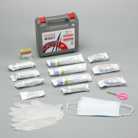 Automobile first -aid kit "Fest" Composition 2024, by order No. 1080n