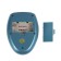 Body massage Luazon LEM-29, myostimulator, 3 modes, 4 electrodes, 2HAAA, blue