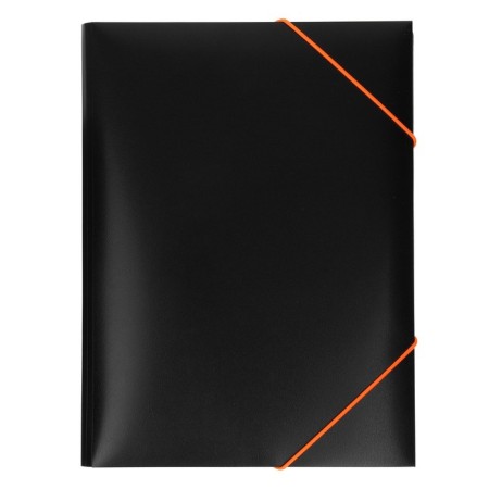 A4, 500 μm elastic band, calligrata, root of 15 mm, black, mix (neon colored elastic bands)-2