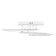 Indira chandelier with DND LED 250W 3000-6000W white 53.5x53.5x15cm Bayerlux