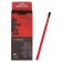 Coal pencil black, s-soft, red body