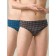 Male panties, size m, color blue, dark gray, 2 pcs