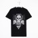 Men's T -shirt KAFTAN SKULL r. 56, black