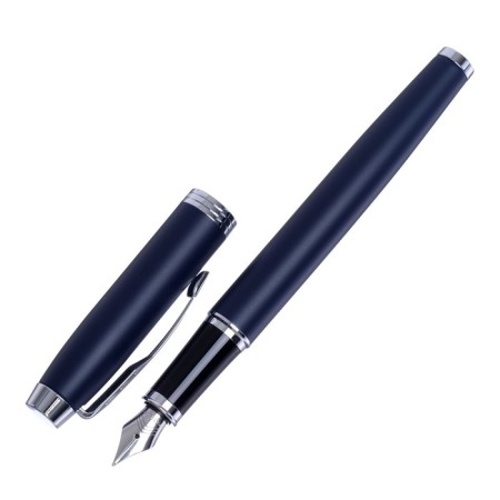 Fright pen Parker Im Core F321 Matte Blue Ct F, stainless steel case, blue ink-8
