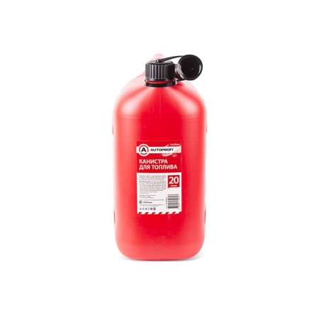 Plastic canister Autoprofi, for fuel and lubricants, a removable nozzle, 20 liters