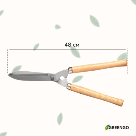 Kustorez, 19 "(48 cm), with wooden handles, Greengo-6