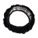 Torso steering wheel, fur, multi -size, black