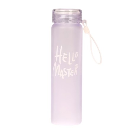 Water bottle, 500 ml, Hello Master, 22 x 6 cm, mix-4