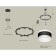 Ambrella Light Acrylic lamp, XR92051902, GX53 LED 12 W, black sand, white matte
