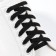 Shoes for shoes are flat, 8 mm, 70 cm, packing 25 pcs, black color