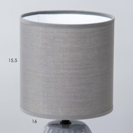 Lima table lamp E14 40W gray 16x16x35 cm Risalux-3