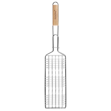 Ground grill for fish Maclay, 31x12 cm, stainless steel, for barbecue-8