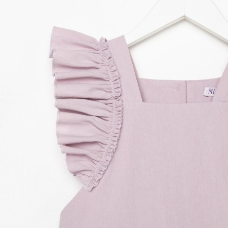 Платье для девочки MINAKU: Cotton Collection цвет розовый, рост 98-5