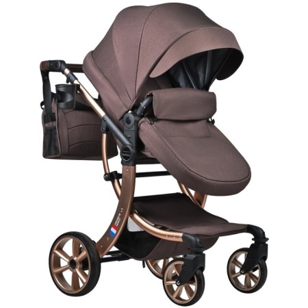 Stroller transformer Farfello Aimile Original, chocolate color-2