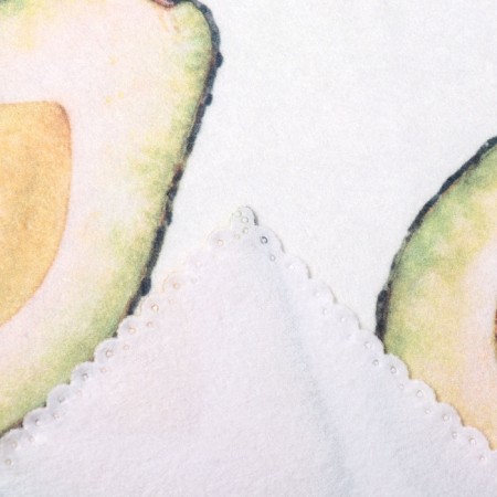 Avocado Plaid "Ethel" 75x100 cm, 100% polyester, fleece 160 g/m2-3