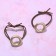 Hair elastic bands "Don’t be toxic", 2 pcs.