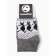Women's woolen socks "cat", gray color, rr 25-27