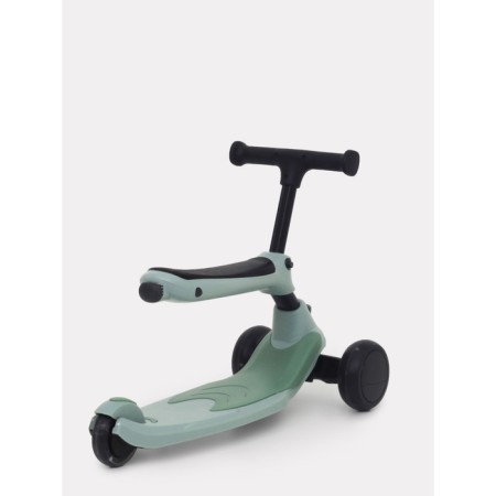 Cunning-somata children's Rant Rider, with luminous wheels, green color-4