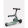 Cunning-somata children's Rant Rider, with luminous wheels, green color
