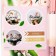 Set "since March 8", paper block 30 liters, blue paste pen 1.0 mm and 5 pcs of stickers