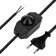 Network cord with dimmer, 2x0.75 mm², 2 m black rexant