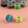 A set of rods with threads, in the organizer, d = 20 mm, 10 pcs, color is green spectrum