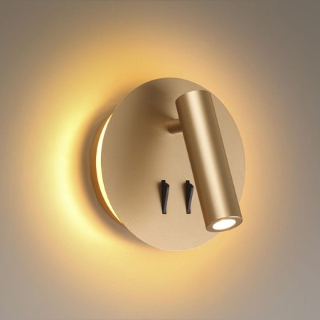 Lamp Beam, 9w LED, 3000K, 363LM, color gold-3