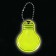 Reflective element "light bulb", bilateral, 5.5 × 4 cm, color mix