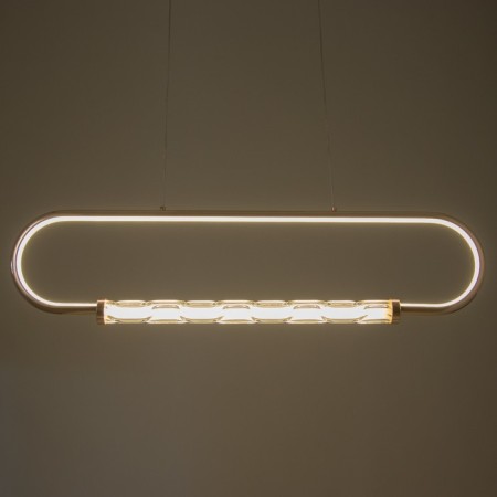 Bayerlux lamp "RUKI" 57W LED gold 83x4.5x21cm-3
