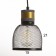 Denver lamp E27 40W black and gold 15x15x24-174cm