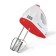 Mixer Blackton BT MX420, manual, 200 watts, 7 speeds, white-red