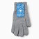 Male gloves, gray color, size 11
