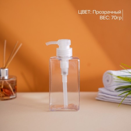 Dolive -soap dispenser, 500 ml, 6.5 × 15.5 cm, transparent color-1