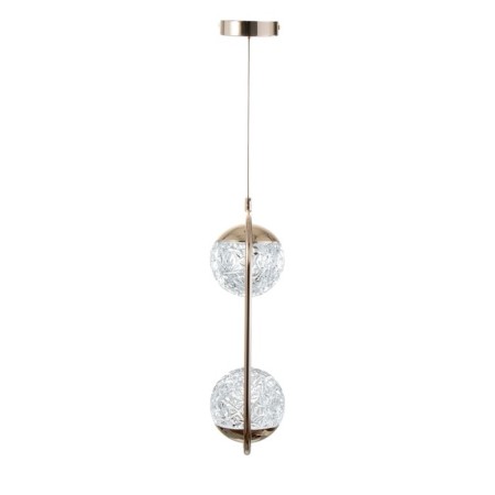 Lamp Bayerlux "Orlix" 2xLED 40W gold 20.5x13x42 cm-5