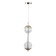 Lamp Bayerlux "Orlix" 2xLED 40W gold 20.5x13x42 cm