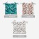 Sidushka Etel "Triangles" 42x42 cm, 80% HL, 20% PE, satin 110 g/m2