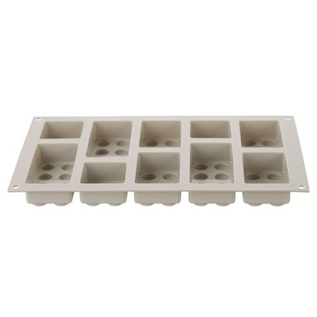 Form for the preparation of sweets Choco Block, silicone-4