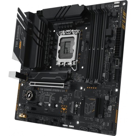 The ASUS TUF Gaming B760M-E D4 SOC-1700 Intel B760 4XDDR4 MATX AC`97 8ch (7.1) 106498-2