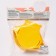 Children's plate Hello, Hippo! with a lid 400 ml, yellow color