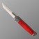 Folding knife "Tanto" 22.5cm, blade 100mm/1.4mm, handle of wood