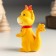 Souvenir Polystone "Little Dragon with Award" MIX 5x4x8 cm