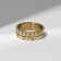 Xuping ring Status, white color in gold, size 17