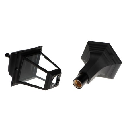 Lamp NTU 04-60-001 Oscar, E27, IP44, 60 watts, transparent glass, black-1