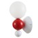 Luigi lamp LED 7W 3000-6000K white-red 12x25 cm