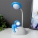 Board lamp "Cosmonaut on the Moon" LED 3W USB AKB White-blue 11.5x7.5x28 cm