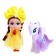 Doll with a pony "Fairytale", purple, in a package