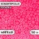 Sprinking confectionery with the effect of neon in color glaze "Pink", 50 g