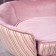 Sulperion Teddy, 86x54x37 cm, furniture fabric, size m, pink color