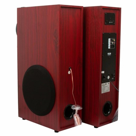 Column 08 "(20-81 Home Sound) speaker 6pcs/2x8"; 2x4 "; 2x1.5" Set 2 columns Eltronic (red)-1
