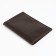 Cover for passport, Textura, brown color